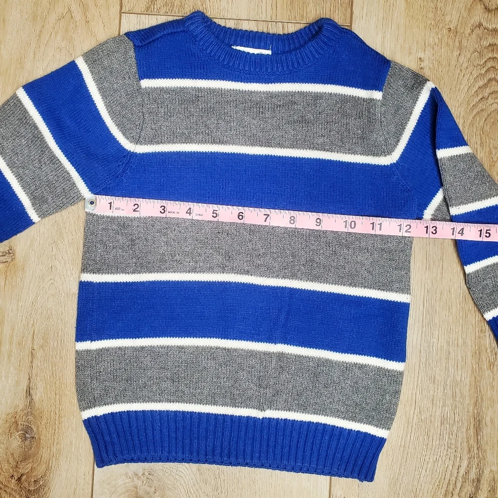 30) THE PLACE Cotton Knit Stripped Sweater Sz. 4T